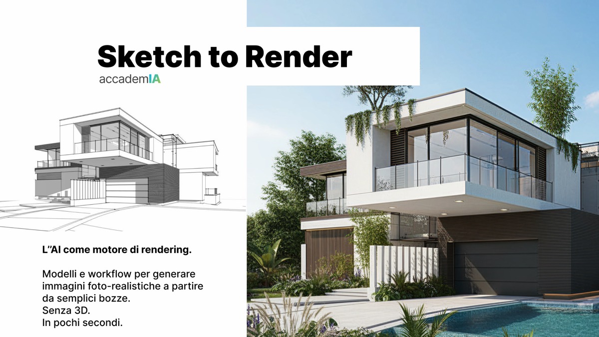 Esempio dal corso: Sketch to Render